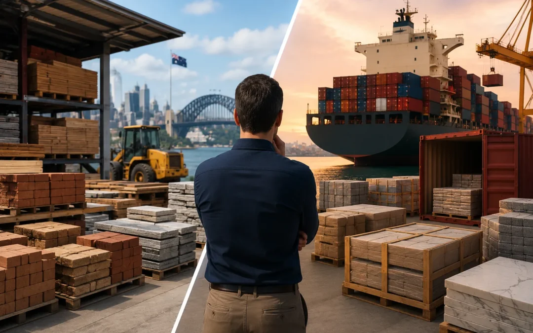 Sourcing Building Materials Locally vs. Importing
